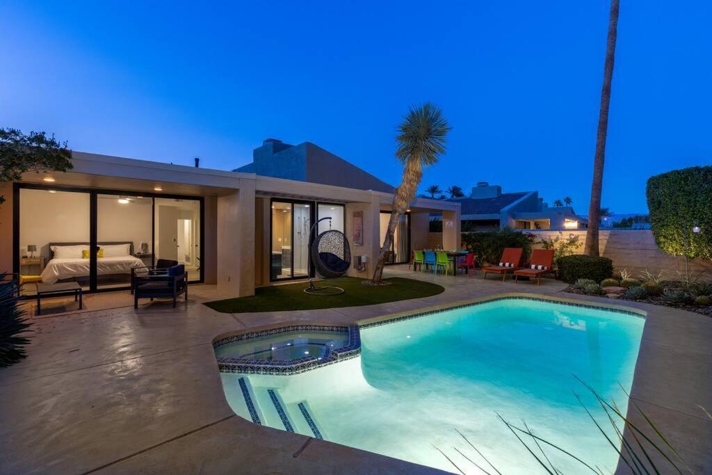 The Sunset House Pool & Spa 棕榈泉 外观 照片