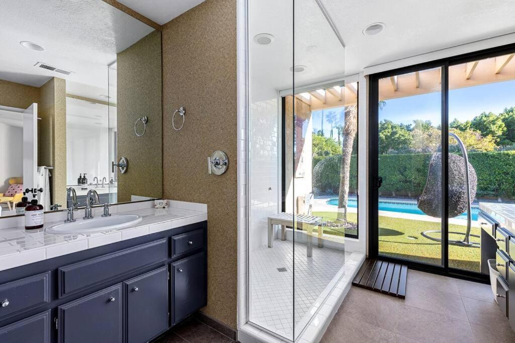 The Sunset House Pool & Spa 棕榈泉 外观 照片