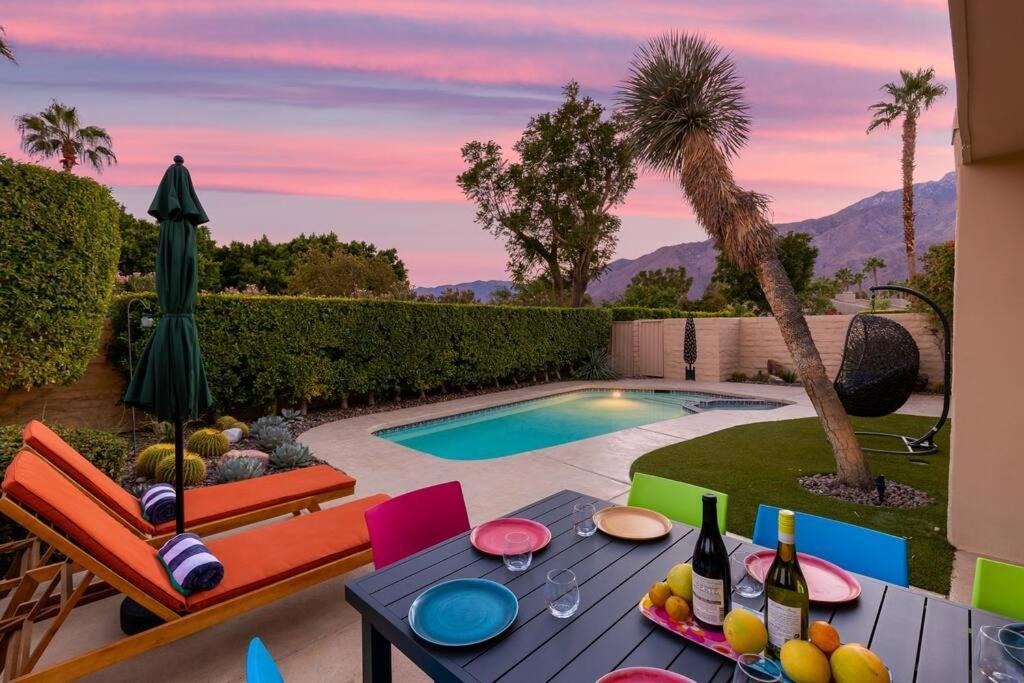 The Sunset House Pool & Spa 棕榈泉 外观 照片